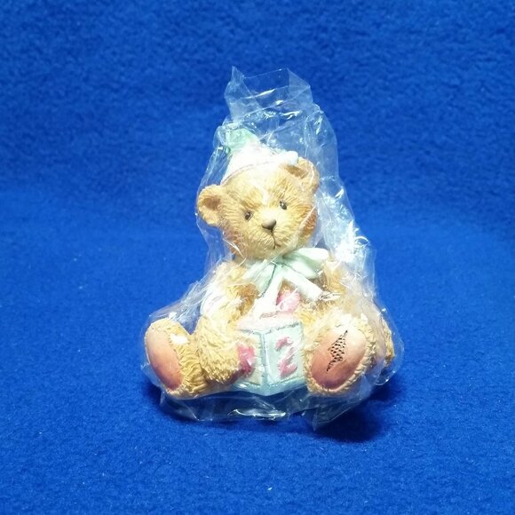 Cherished Teddies Two Sweet Two Bear Figurine Enesco 911321 2nd Birthday Age 2 - Picture 3 of 10